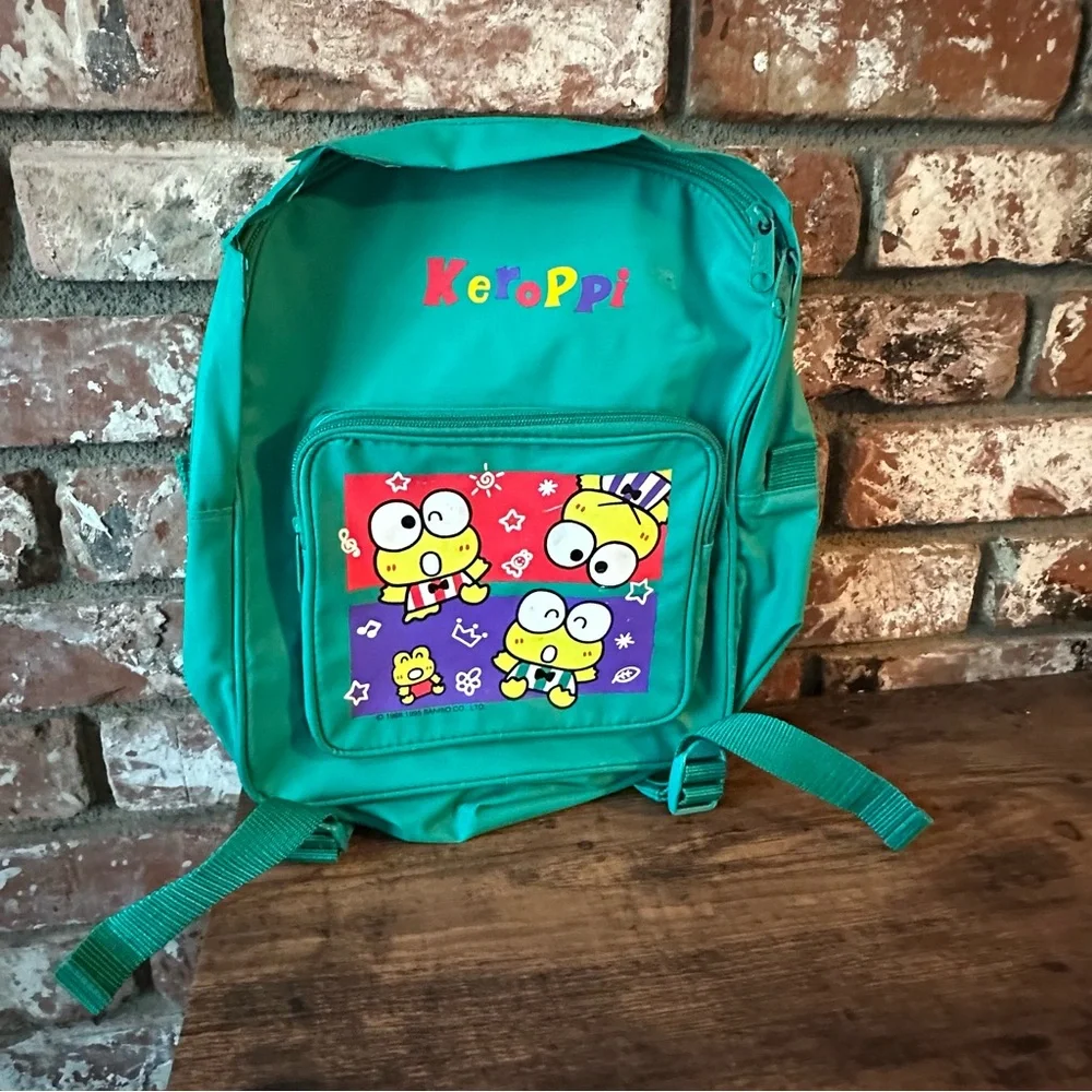 Vintage Sanrio Keroppi Mini Backpack - Picture 1 of 16